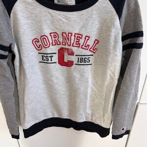 Cornell University Vintage Style Sweatshirt, MEDIUM